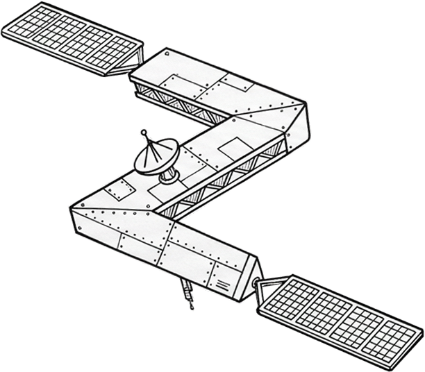 Satellite en forme de Z