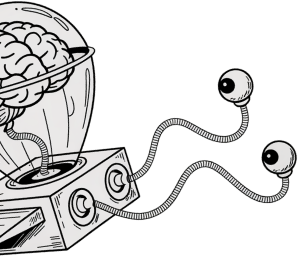 Escargot robotique au cerveau mécanique